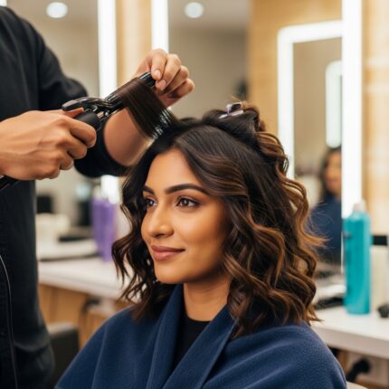 Shoulder Length Tonging